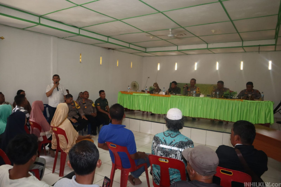 Kapolres Sergai Imbau Masyarakat Peternak Sapi Sekitar  PT Soeloeng Laoet Sinah Kasih Jaga Kondusifitas