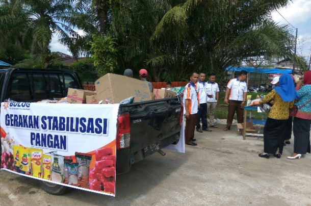 Bulog Tembilahan Luncurkan Gerakan Stabilitas Pangan