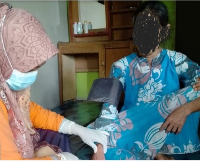 Puskesmas Sungai Piring Gerak Cepat Tangani ODGJ Mengamuk