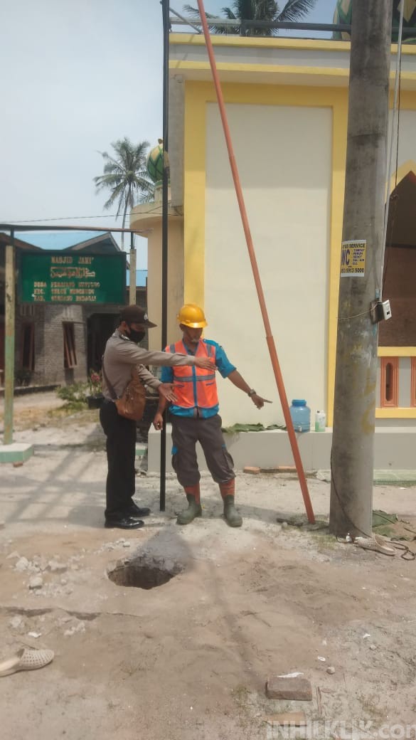 Tersengat Kabel Listrik di Desa Pematang Guntung, Supian Tewas di TKP