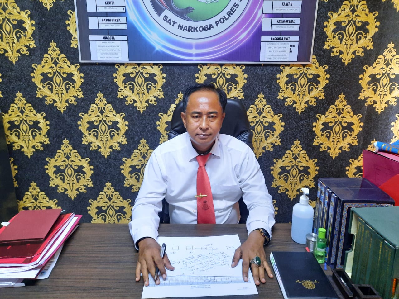 Polres Siak Ungkap 21 Kasus Narkoba dengan 28 Tersangka Pada Operasi Antik Lancang Kuning 2021