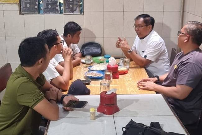 Dit Intelkam Polda Riau dan Pertamina Bahas Kelancaran Distribusi BBM selama Pemilu