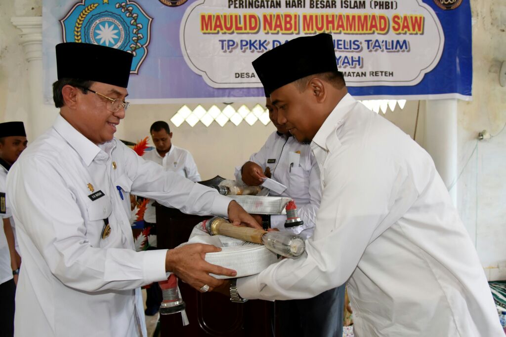 Hadiri Maulid Nabi di Reteh, Ini Pesan HM Wardan