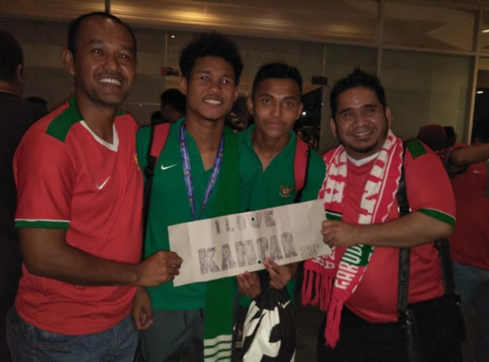 Timnas U-16 Ternyata Pernah Berlatih Bola dan Menimba Ilmu di Kampar