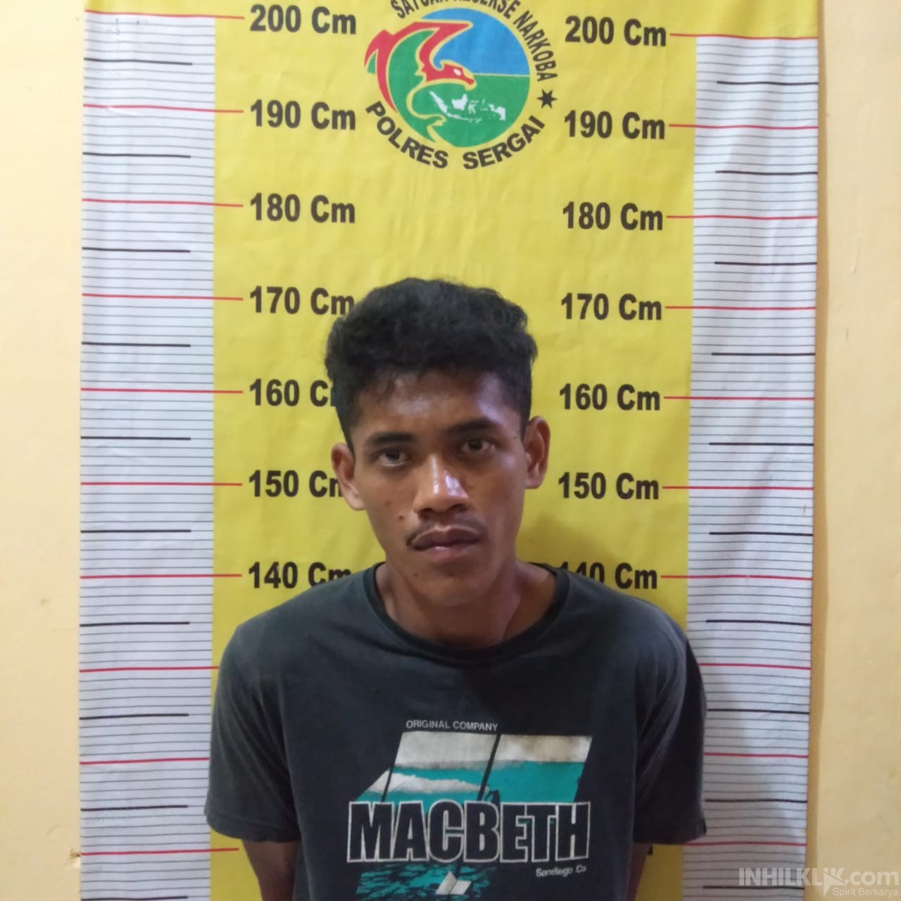 Polsek Teluk Mengkudu Ringkus Ketek Sembunyi diatas Loteng