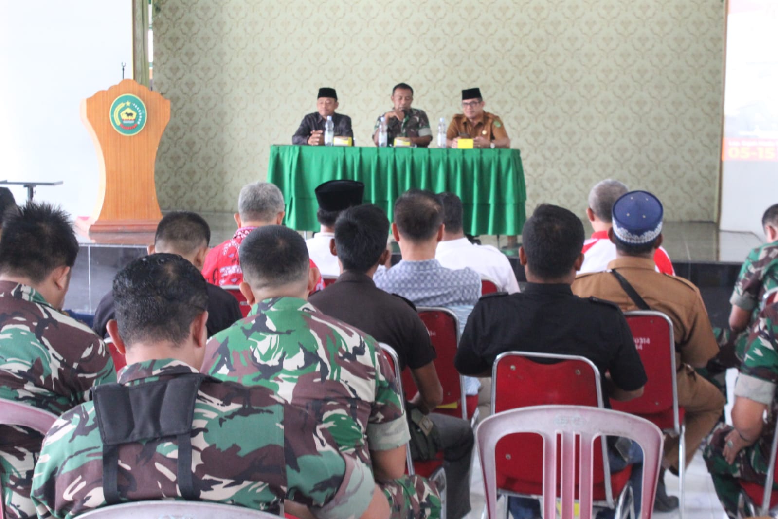 Sambut HUT TNI, Kodim Inhil Gelar Rakor Pesta Ragam Budaya Nusantara dan Bazar