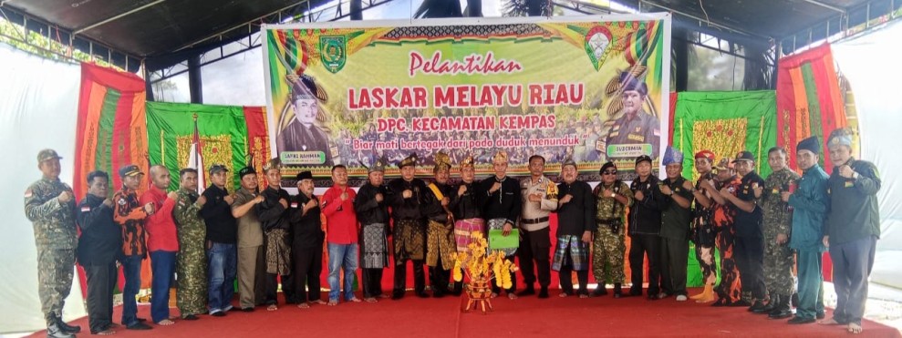DPC Laskar Melayu Riau (LMR) Kecamatan Kempas Resmi Dilantik untuk Periode 2024–2027