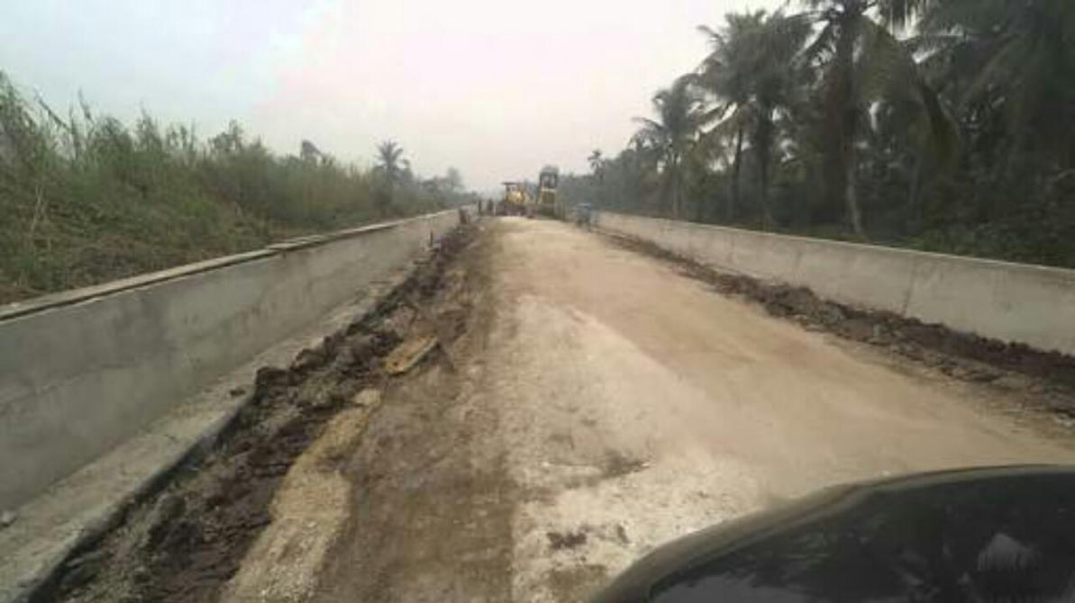 Tahun Ini Pemkab Inhil Anggarkan 10 M Untuk Ruas Jalan Penghubung Sungai Piring-Teluk Pinang