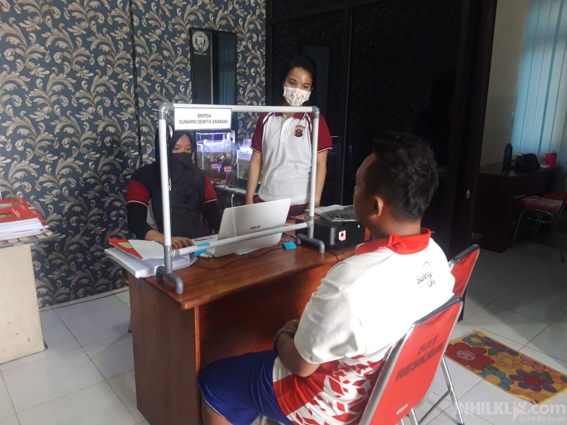 Cabuli Pacar, Butarbutar Dijemput Tekap Scorpions Sat Reskrim Polres Sergai