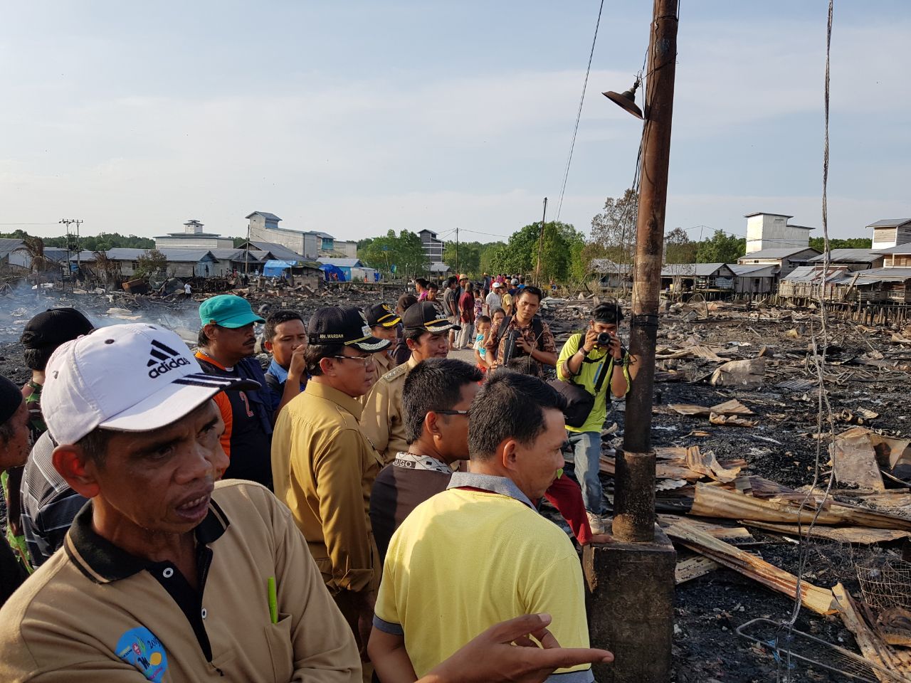 HM Wardan Minta Kebutuhan Para Korban Diperhatikan
