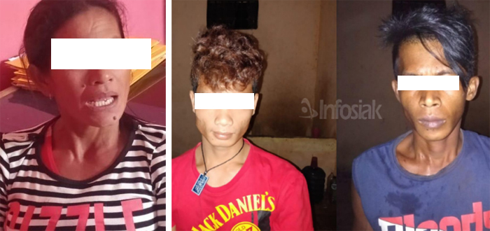 Warga Siak Tewas Dibunuh, Polisi Amankan Dua Pria dan Istri Korban
