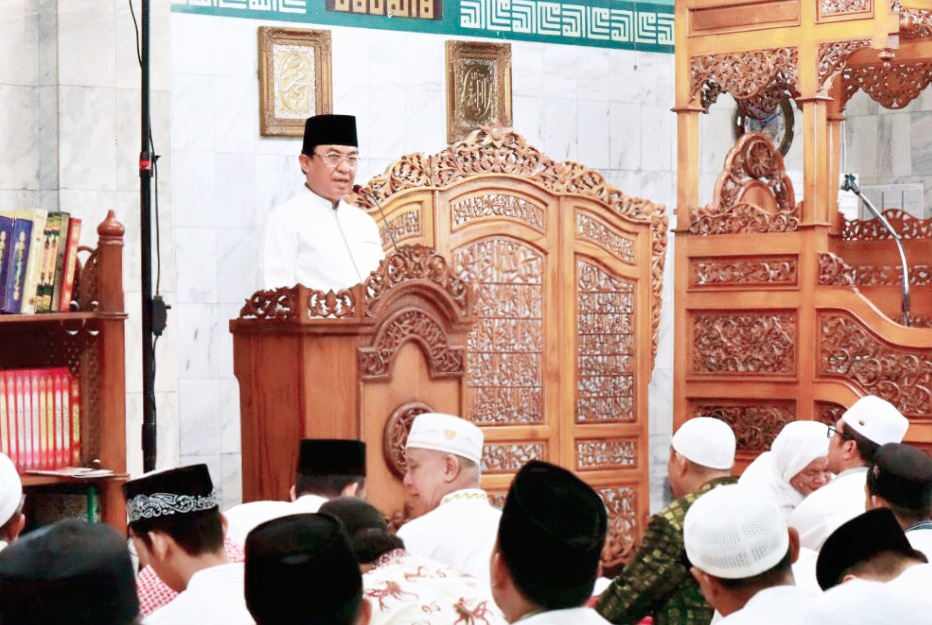 Bupati Inhil Ajak Kaum Muslimin Muhasabah Diri dan Berbuat Lebih Baik Lagi