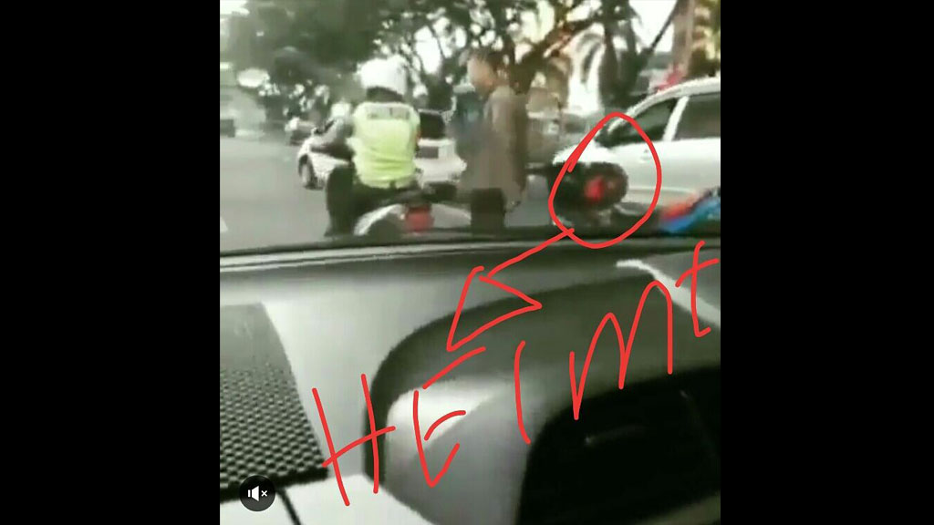 Kesaksian Warga : Polisi Senggol Motor Tentara Lebih Dulu