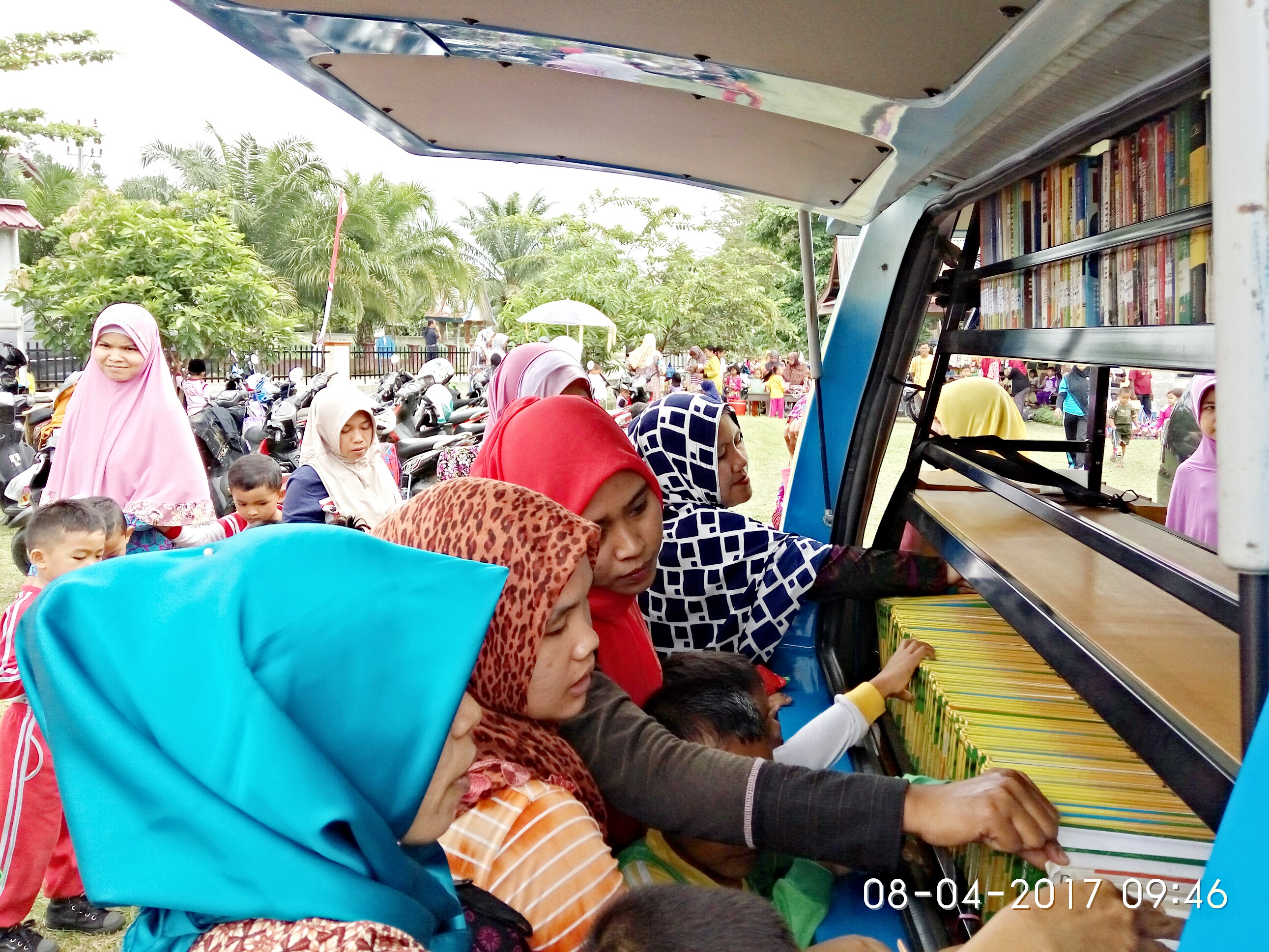 Tingkatkan Pelayanan, Mobil Pustaka Keliling Mulai Kembangkan Sayap