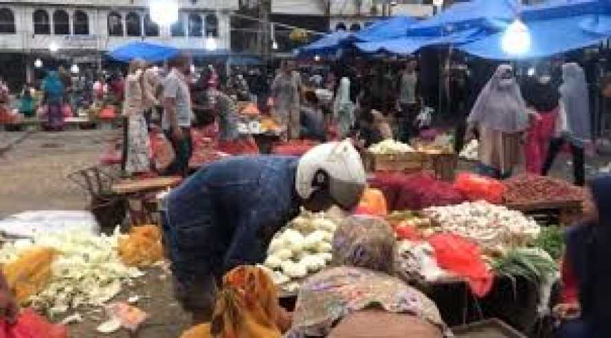 Para Pedagang di Tembilahan Diminta Jaga Kebersihan Pasar