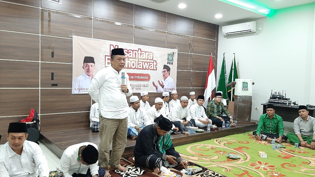DPC PKB Inhil Gelar Kegiatan Nusantara Bershalawat