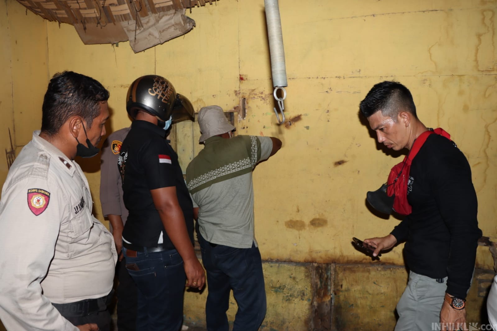 Gerebek Kampung Narkoba di Desa Nagur, Polres Sergai Amankan 9 Orang 