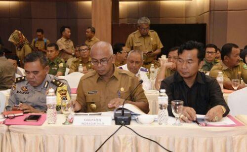 Ikuti Rakor Antisipasi Keamanan, Pj Bupati Inhil Sampaikan Ada 29 Ribu Warga Belum Rekaman e-KTP
