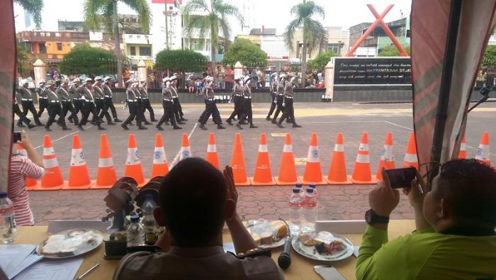 627 Murid SD di Dumai Ikuti Lomba Polisi Cilik