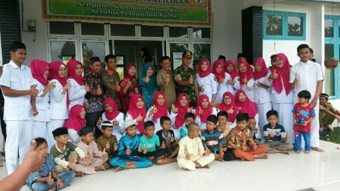 Puskesmas Desa Sungai Iliran Gelar Sunatan dan KB Gratis