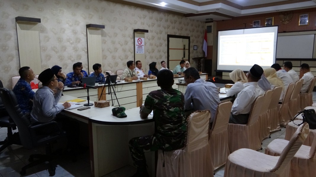 Asisten I Setda Inhil Hadiri Press Release Inflasi Tembilahan September 2025