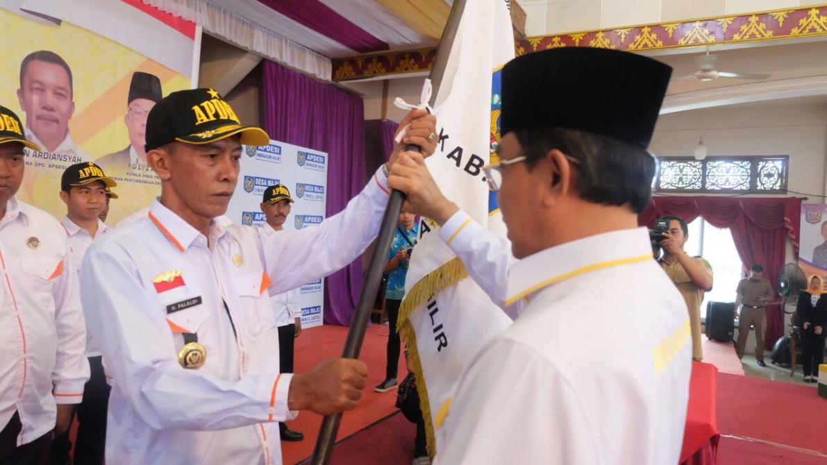 Bupati Kukuhkan Kepengurusan DPC APDESI Inhil