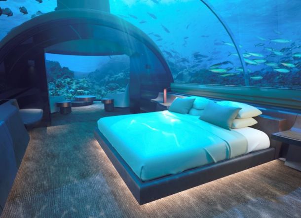 Villa Bawah Laut Pertama di Dunia Dibuka di Maladewa