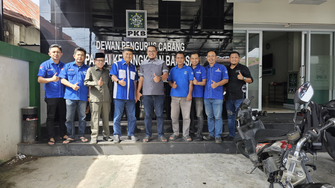 PKB Inhil Sambut Kunjungan Balasan SU, Saling Berharap Koalisi Terjalin