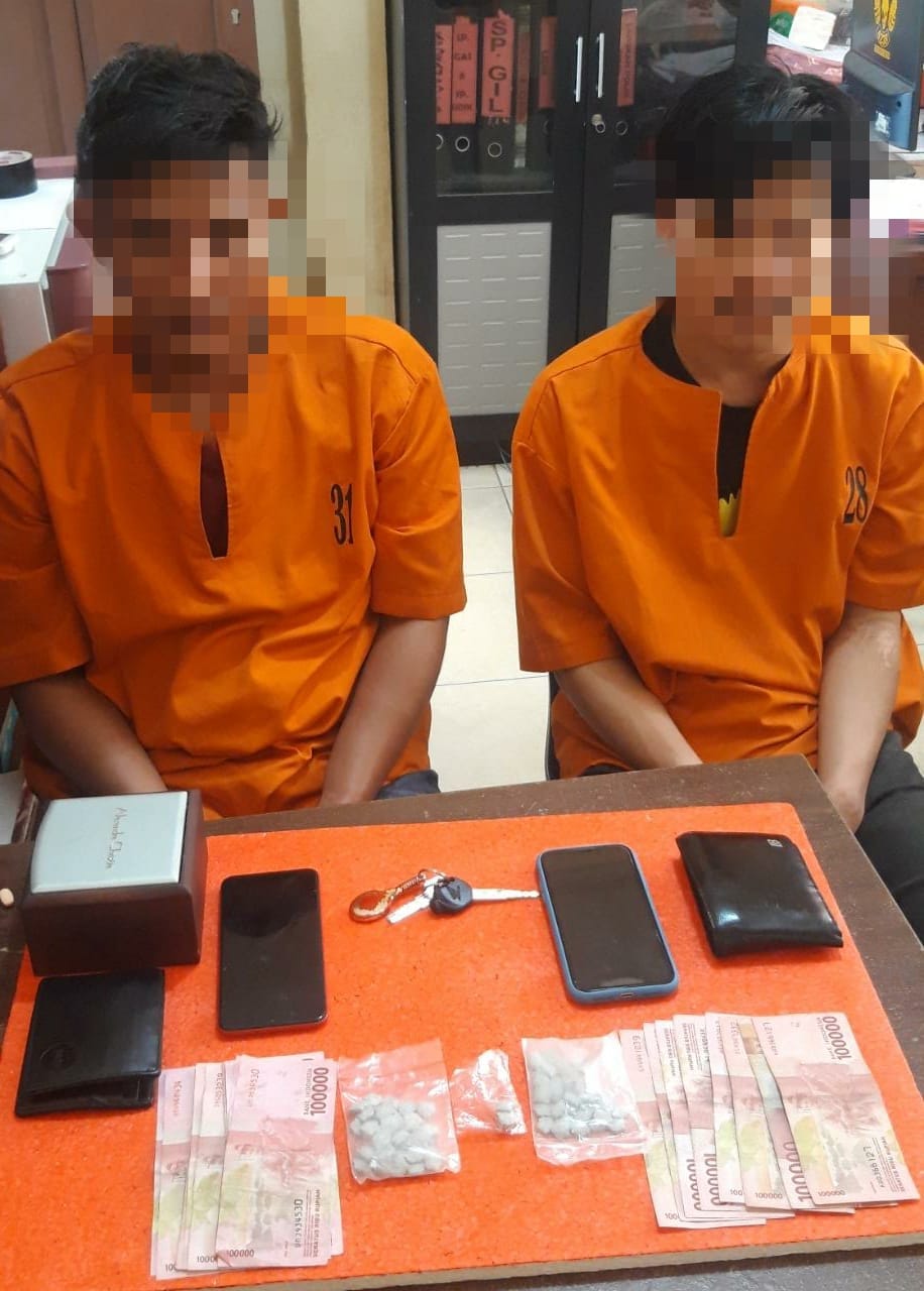 Berawal Dari Tempat Karaoke, Polisi Amankan 2 Pelaku Tindak Pidana Narkotika