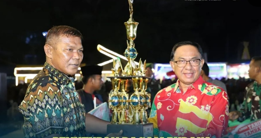 Bupati Inhil Tutup Pekan Ragam Budaya Nusantara Peringatan HUT TNI ke-78