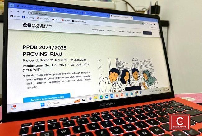 97.638 Peserta Daftar PPDB SMA/SMK Negeri Riau, Hari Ini Hasilnya Diumumkan
