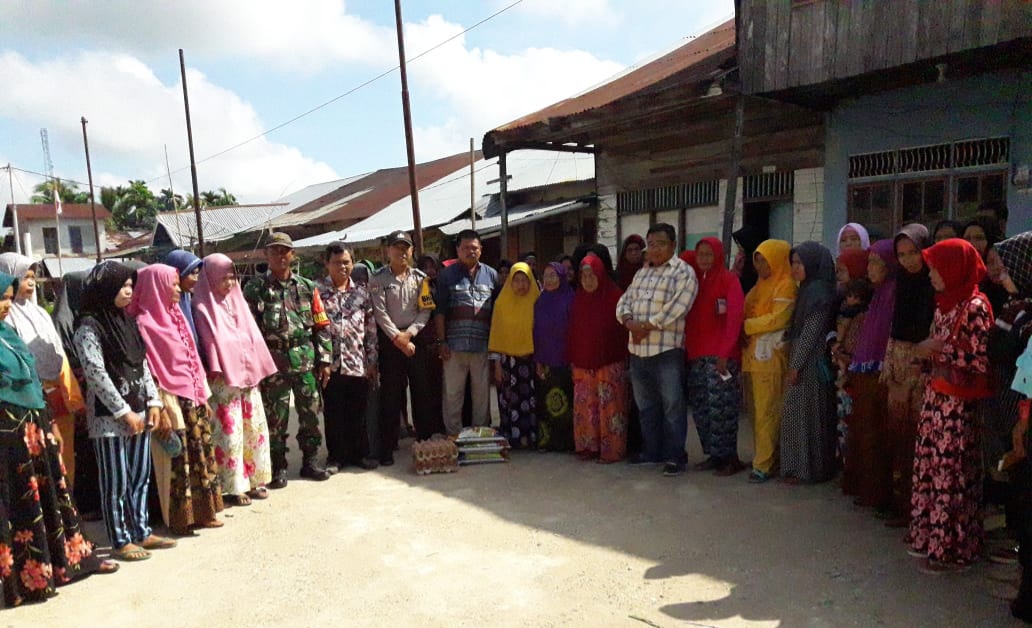 Babinsa Koramil 12/Batang Tuaka Berharap KPM Bisa Manfaatkan Bansos dari Dinsos