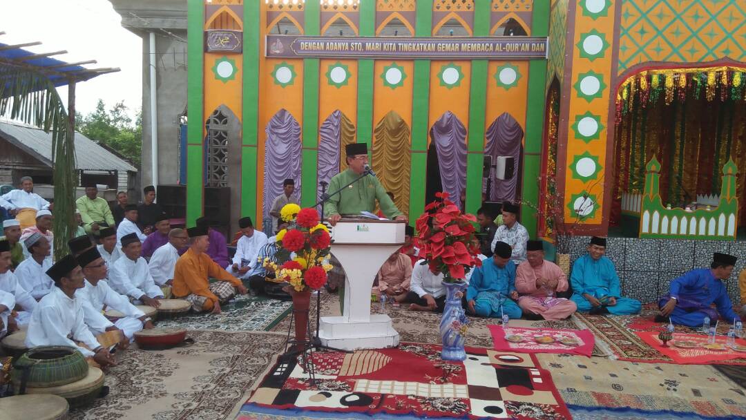 HM Wardan Buka Secar Resmi STQ di Desa Belaras