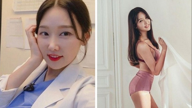 Lee Sujin, Dokter Gigi Cantik Meski Berusia 50 Tahun