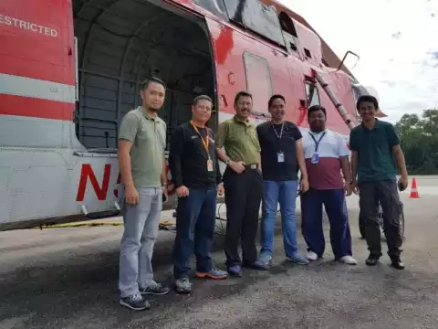 Lebaran, Satgas Karlahut Siagakan 5 Unit Heli