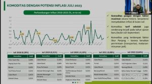 Beberapa Komoditas Ini Jadi Penyumbang Inflasi Riau Per Oktober 2023