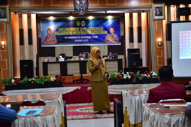 Dinkes Inhil Gelar Sosialiasi dan Advokasi Pelayanan Kesehatan Bergerak