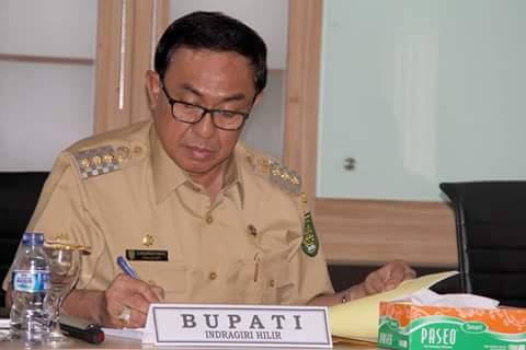 Bupati Wardan Siapkan Konsep Mega Proyek Untuk Mengangkat Kelapa Inhil Lebih Baik Lagi