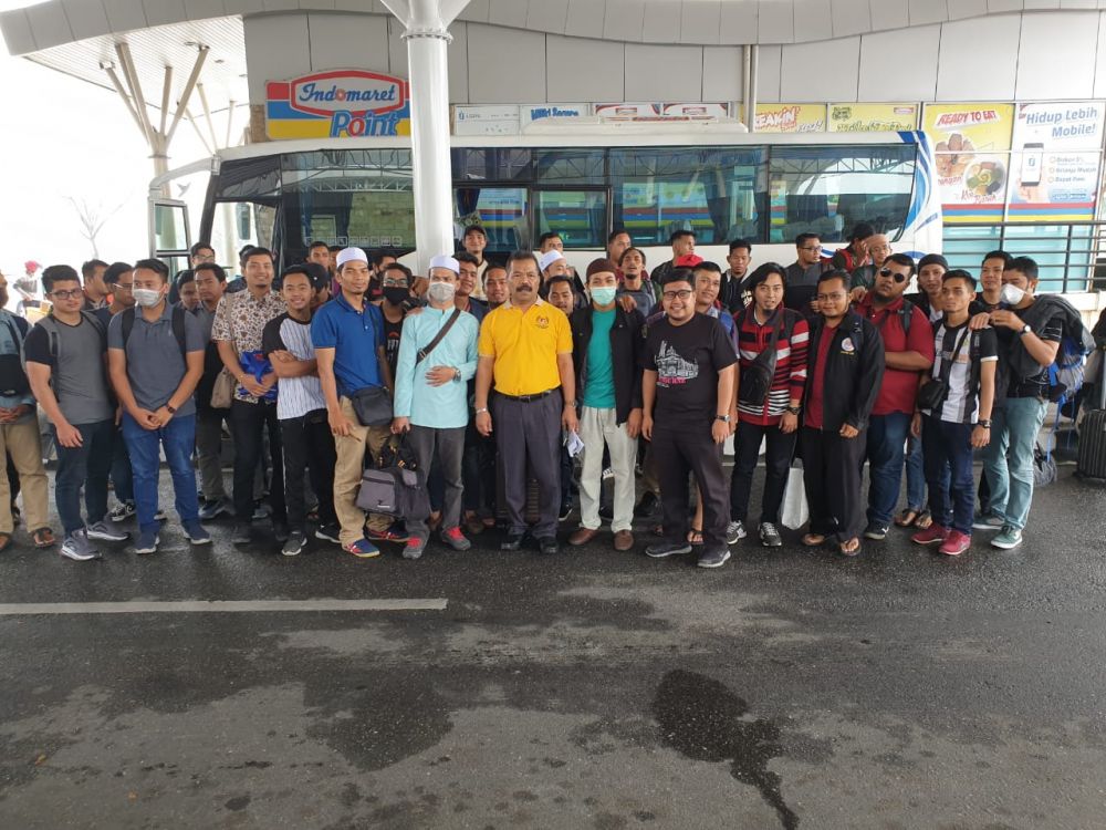 46 Mahasiswa Malaysia Dipulangkan ke Negaranya