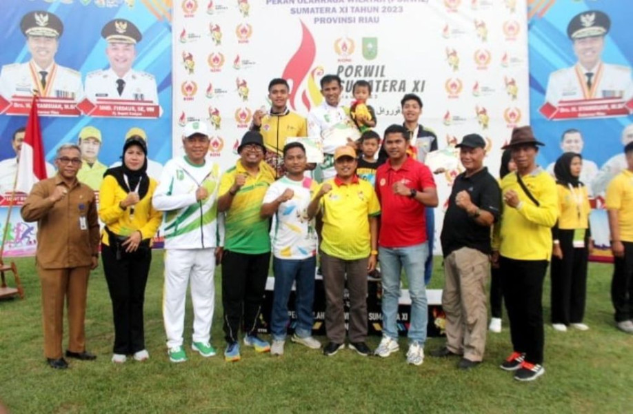 Pertandingan Cabor Atletik Porwil XI Sumatra di Kampar Sukses Digelar
