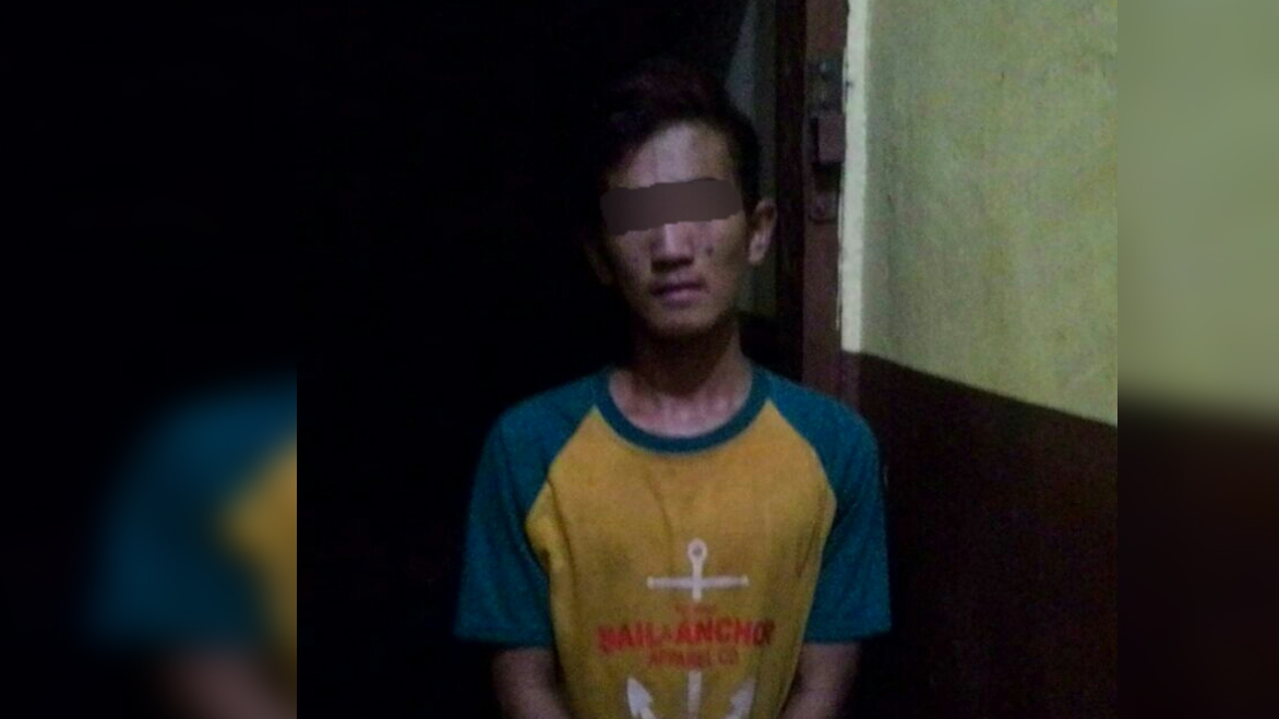 Gara-gara Saling Pandang, Tangan Warga Kateman Inhil ini Nyaris Putus