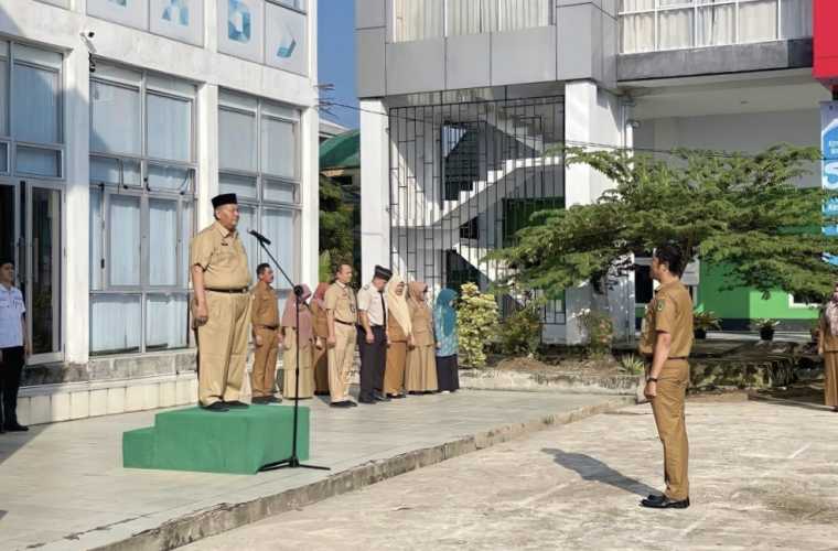 Dinkes Inhil Gelar Upacara Peringatan Hari HKN ke 59