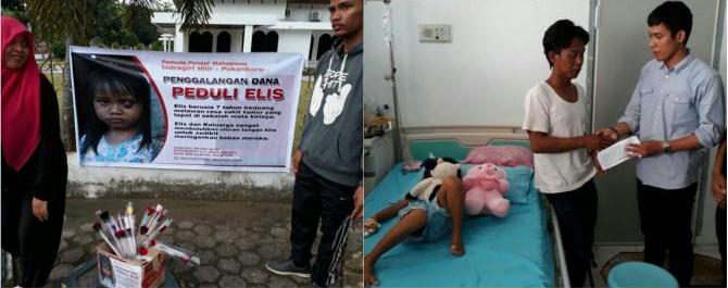 Bantu Elis, Hippmih Pekanbaru Jualan Bunga