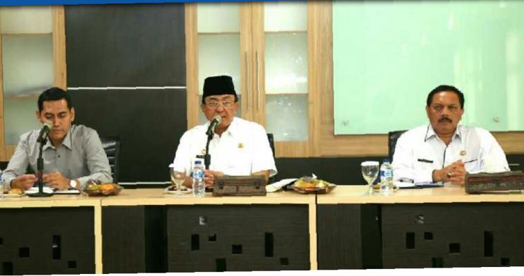 Bupati Inhil Gelar Entry Briefing bersama BPK RI Perwakilan Riau
