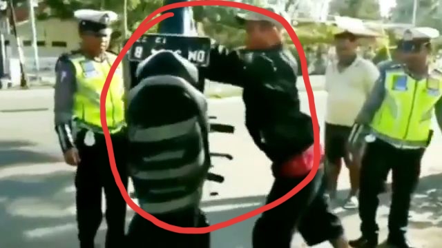 Tolak Ditilang Polisi, Pasutri di Gorontalo Marah dan Banting Motor