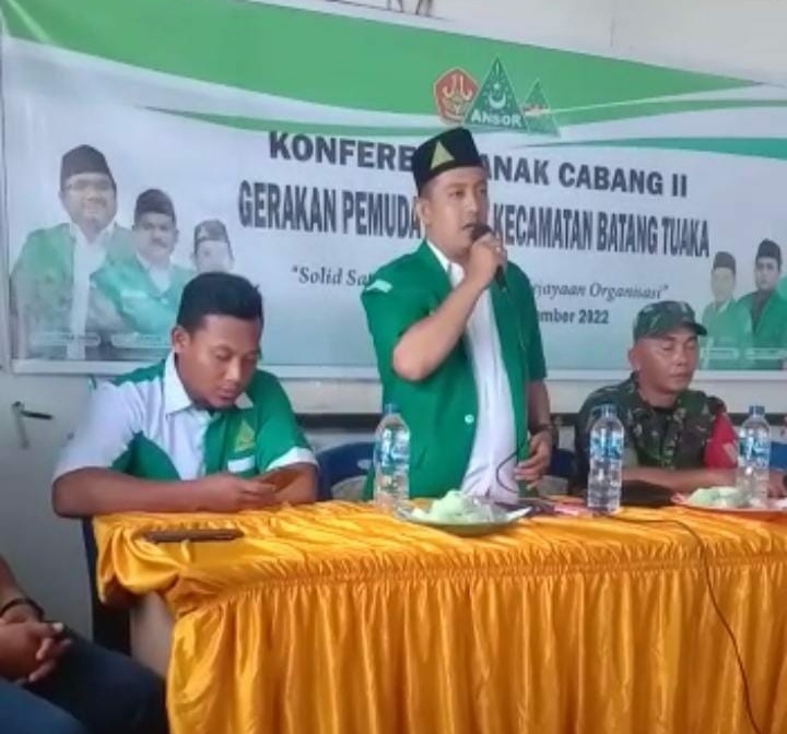Rahmad Resmi Pimpin PAC Ansor Batang Tuaka
