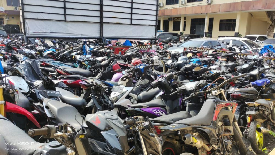 Polisi Ingatkan Kendaraan yang Terjaring Razia Balap Liar akan Ditahan Sampai Lebaran