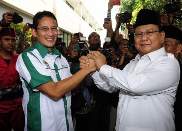 Sandiaga Masuk Burso Cawapres Prabowo, Demokrat dan Gerindra pecah kongsi?