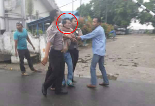 Pelaku Teror Bom Bank Riau Kepri Tembilahan di Tangkap