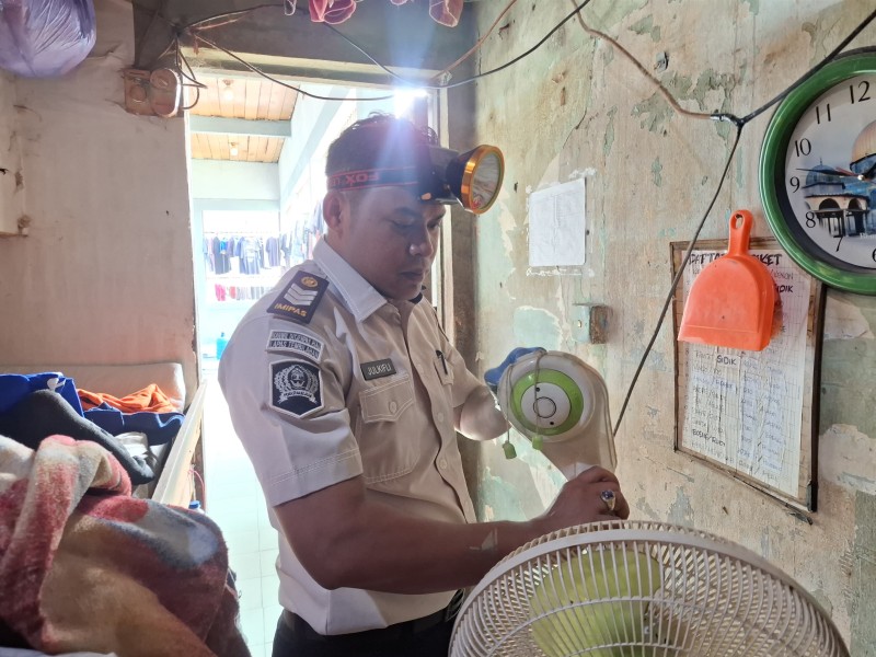 Lapas Tembilahan Gelar Razia Kamar Hunian, Sejumlah Barang Terlarang Diamankan